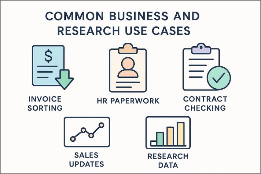 common business and research use cases