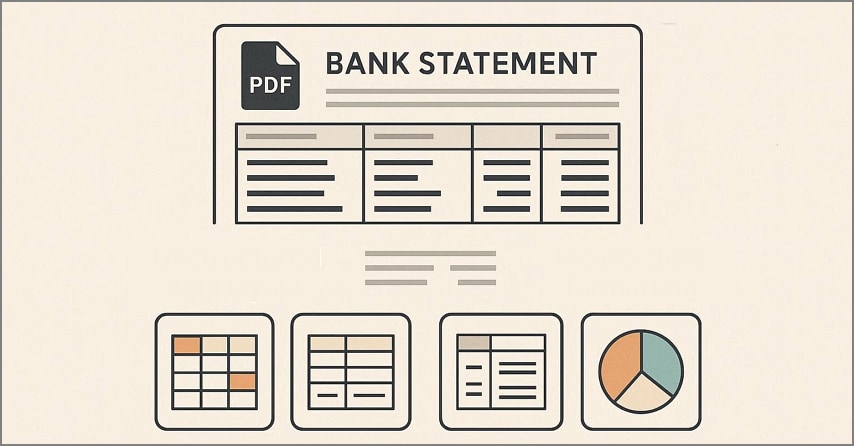 why bank statement hard to convert