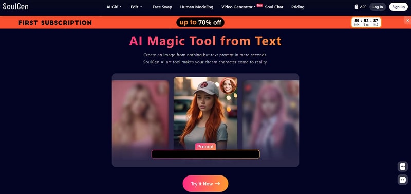 soulgen anime style ai image generator