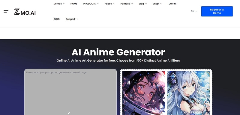 zmo anime ai image generator