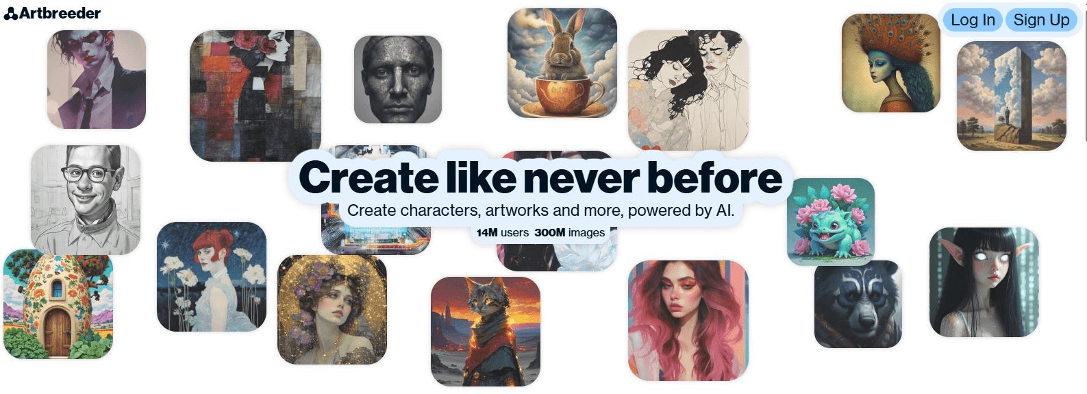 artbreeder ai art generator with image input