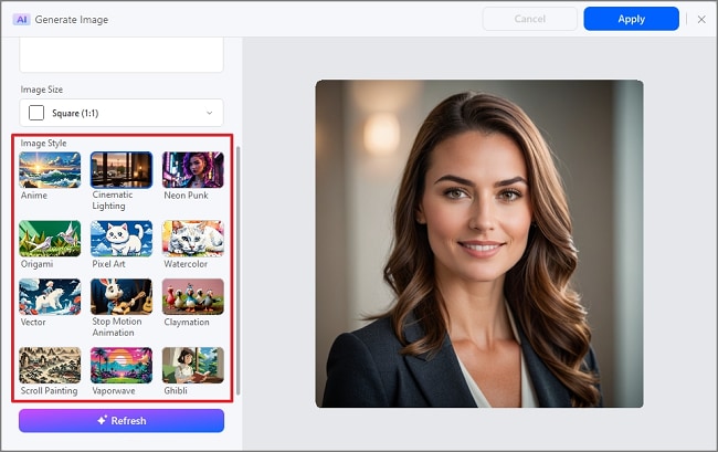customize ai generator profile pic