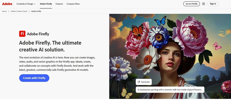 adobe ai text to image tool