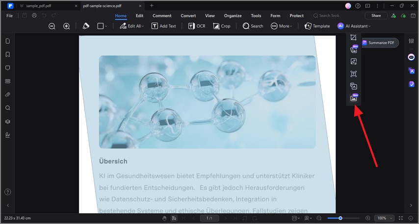navigate intelligent image editing tool