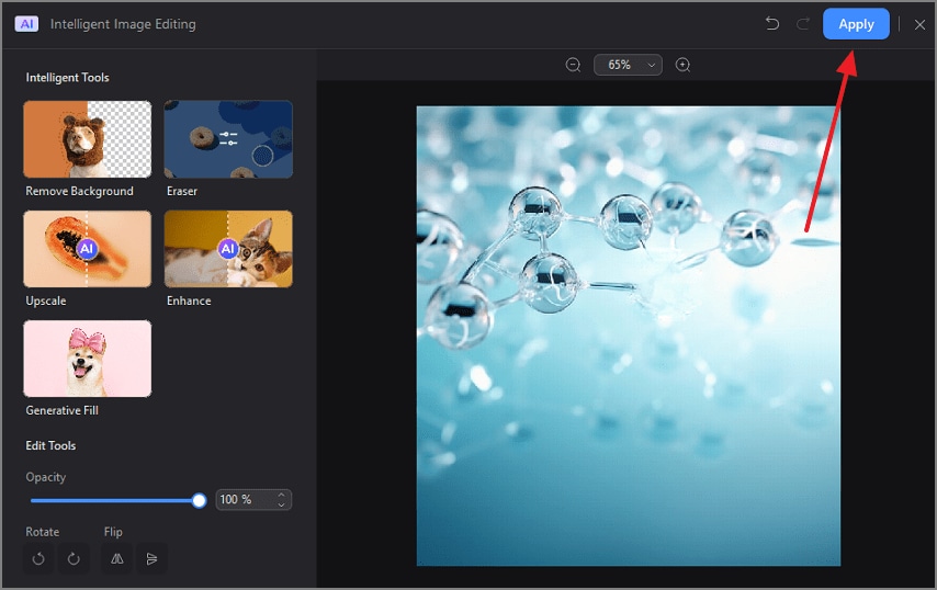 apply results to image uploaded