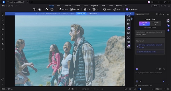 Wondershare pdfelement ai features