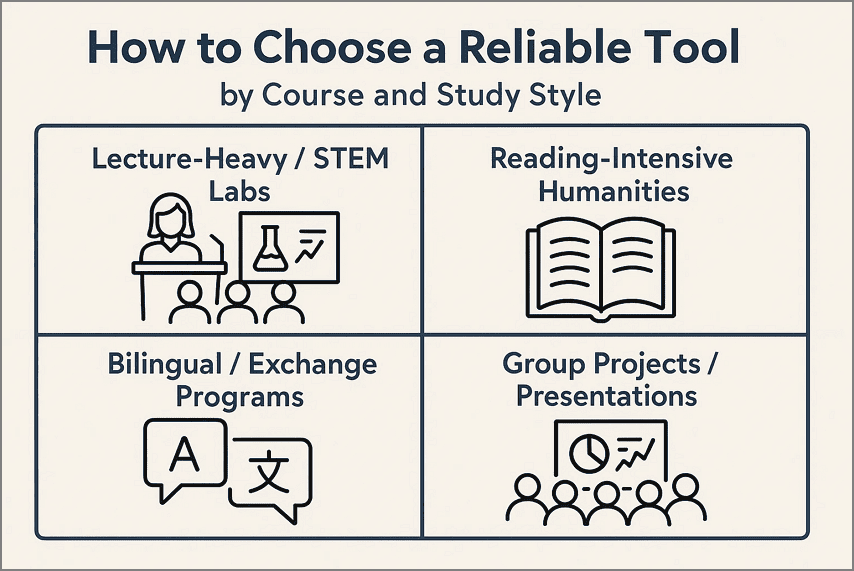 choose reliable note taking tool