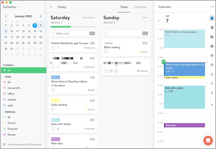 sunsama pdf planning app ipad