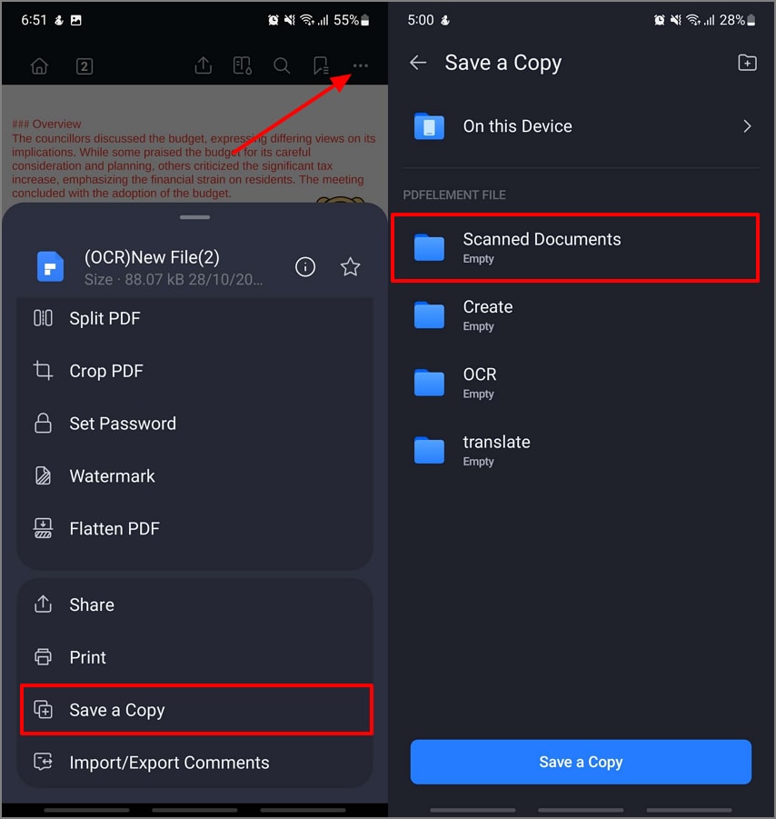 save medical notes pdfelement scanned documents
