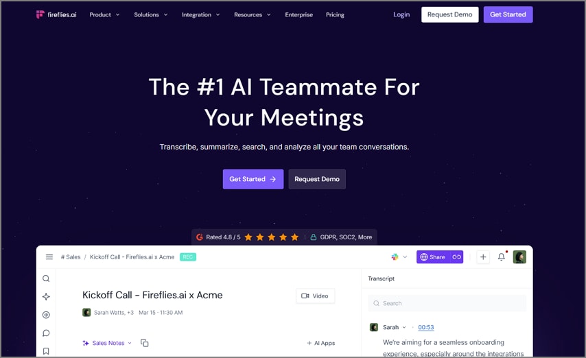 fireflies otter alternativas