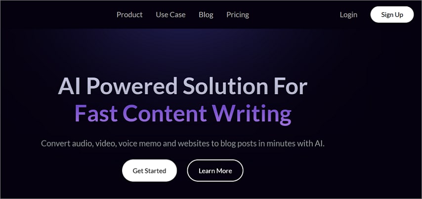 voicepen ai speech to text tool