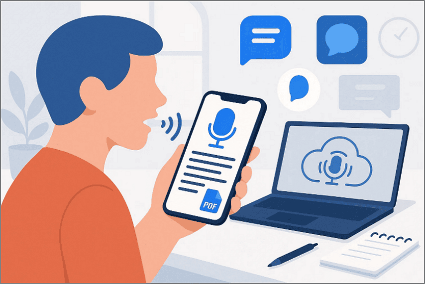 quick answer for speech to text apps