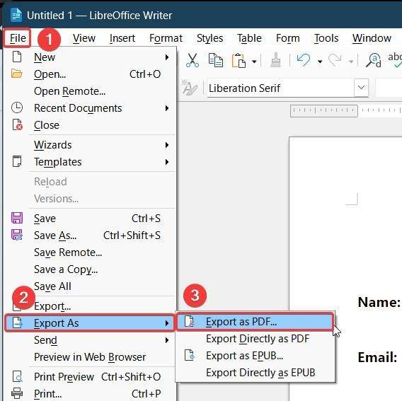 liberoffice
