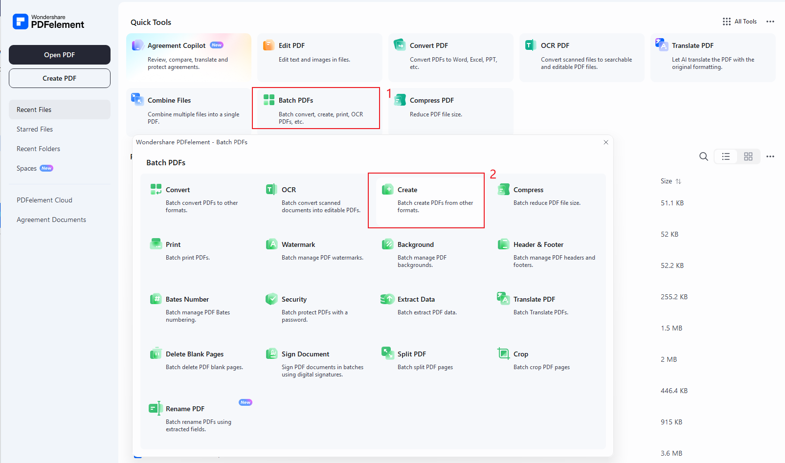 bacth convert odt to pdf