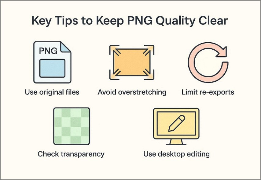 protect PNG quality after export