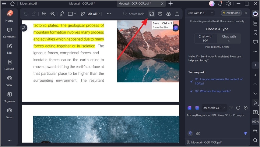 edit pdf file via pdfelement