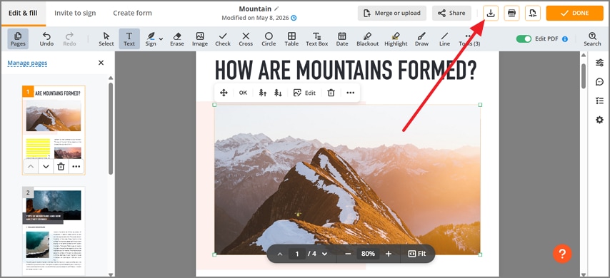 download edited pdf