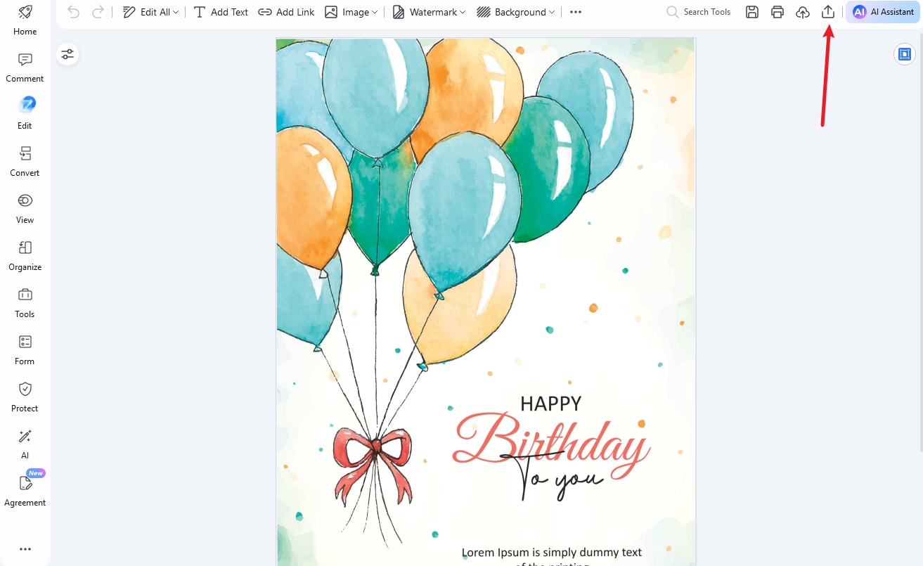 share card