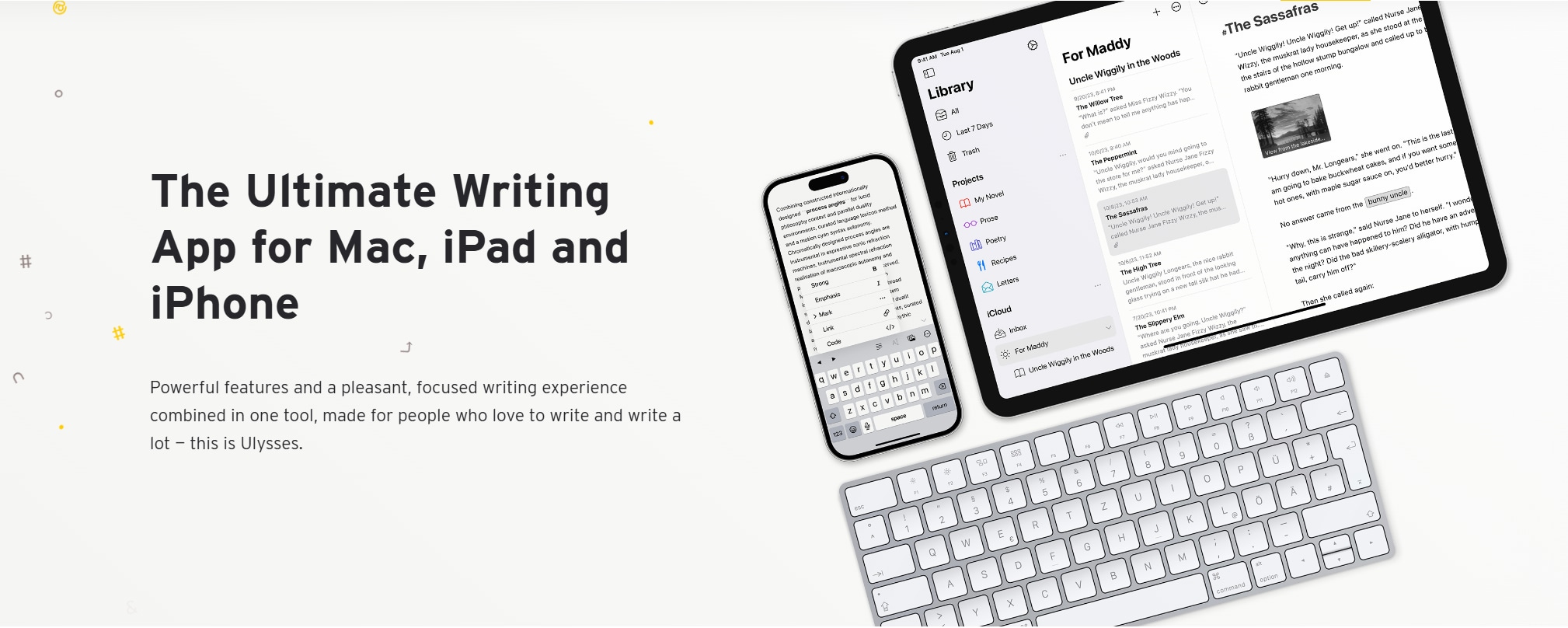 ulysses markdown editor for mac ui