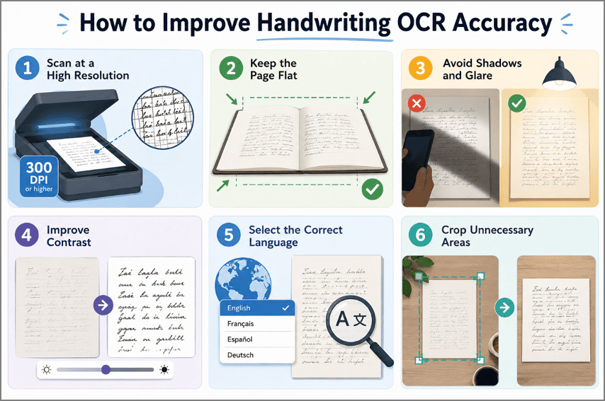 tips to improve handwritten ocr accuracy