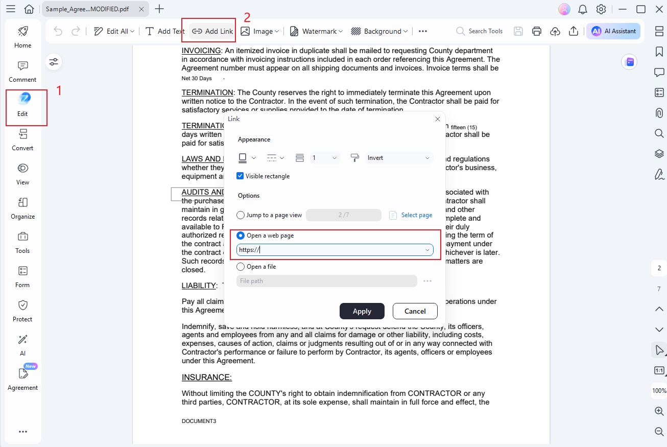 how can you edit pdf file
