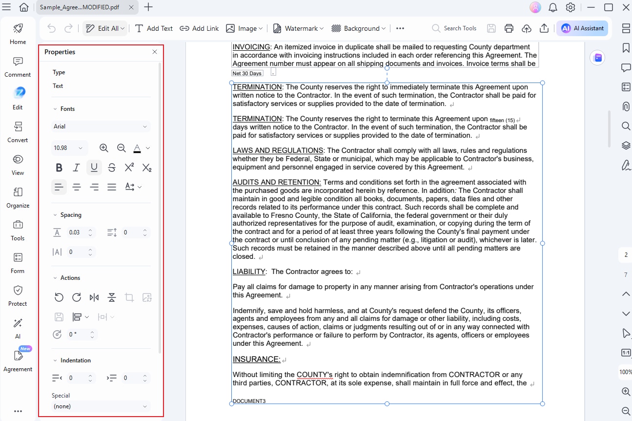 how can i edit pdf file