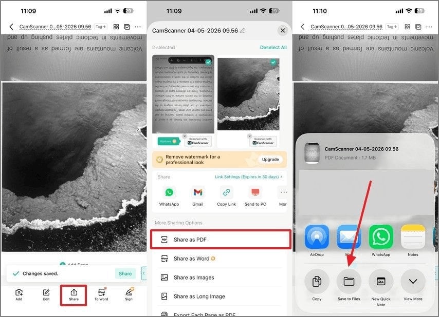 share file as pdf