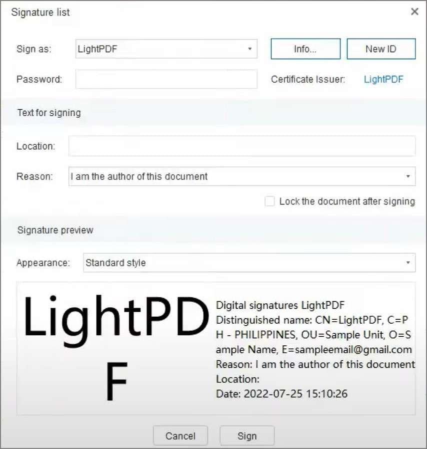 prerequisites for timestamping