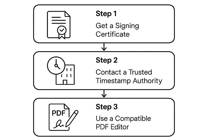 add digital signature to document