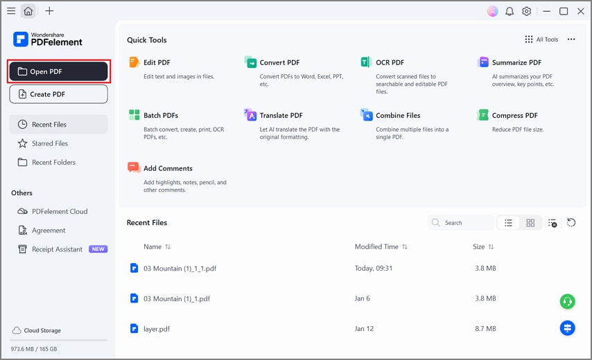 open docusign pdf document pdfelement