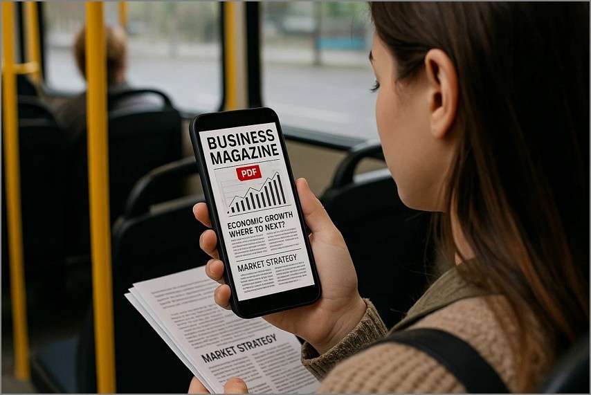 importance of pdf magazines