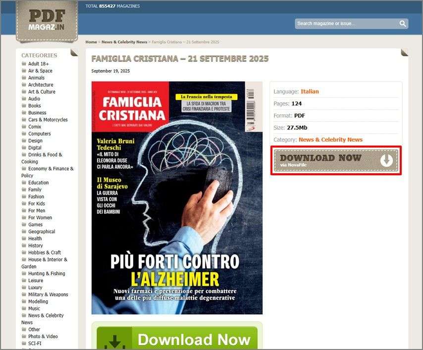 download now free pdf magazine