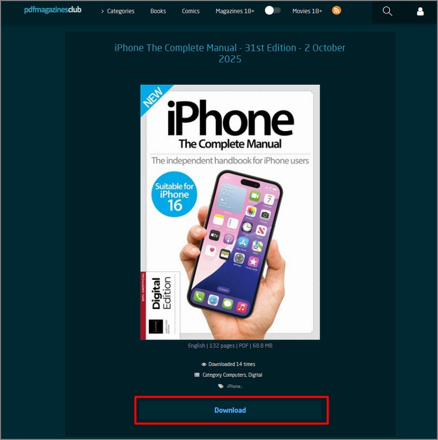 download pdf magazine using pdfmagzinesclub