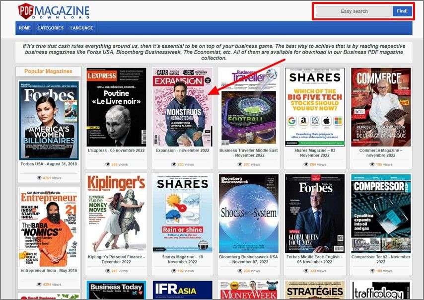 pdf magazine download online tool