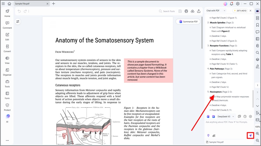 chat with pdf understand mind map
