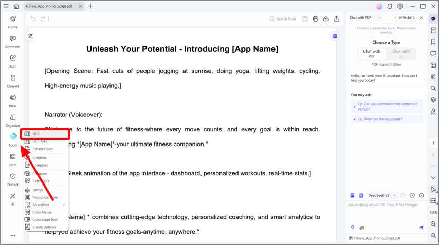 apply ocr scanned pdf