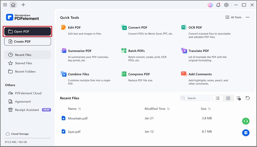 import targeted pdf file pdfelement