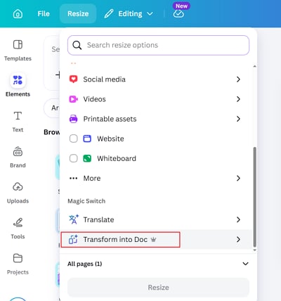 convert canva to doc