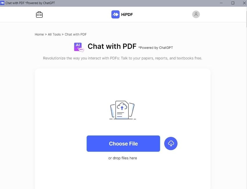 hipdf chat with pdf