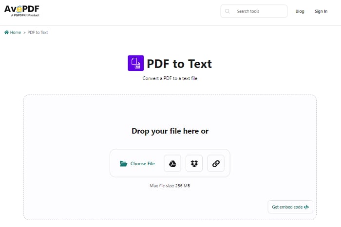 pdf to text online
