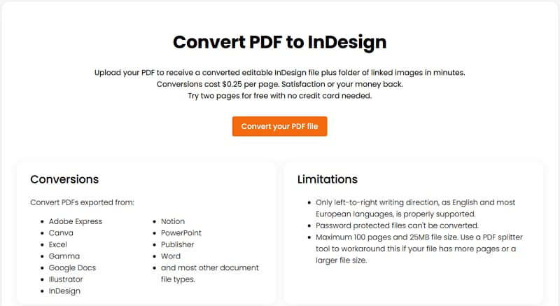 pdf to indesign converter online