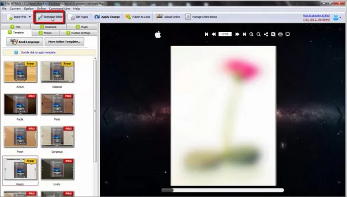 html5 flipbook free