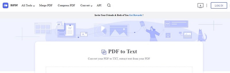 hipdf pdf to text converter