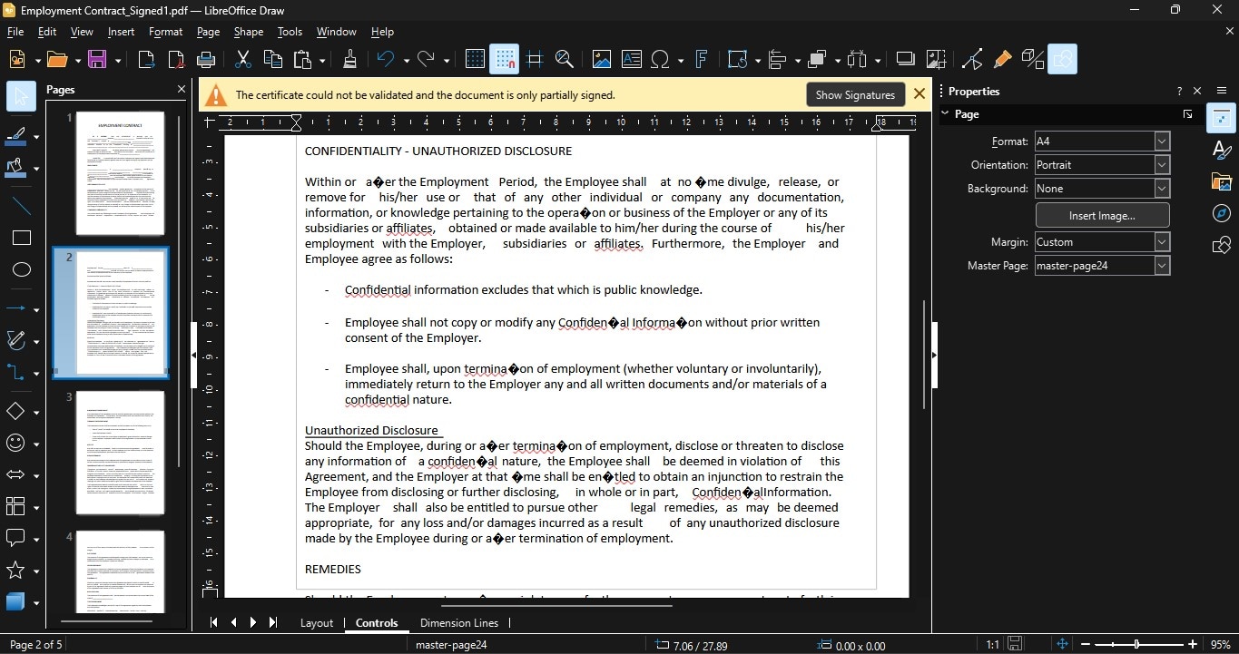 libreoffice pdf