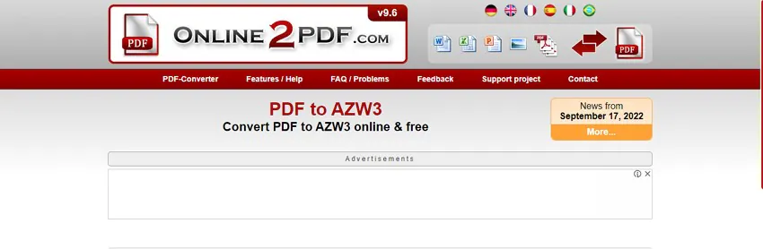 online2pdf pdf to azw3