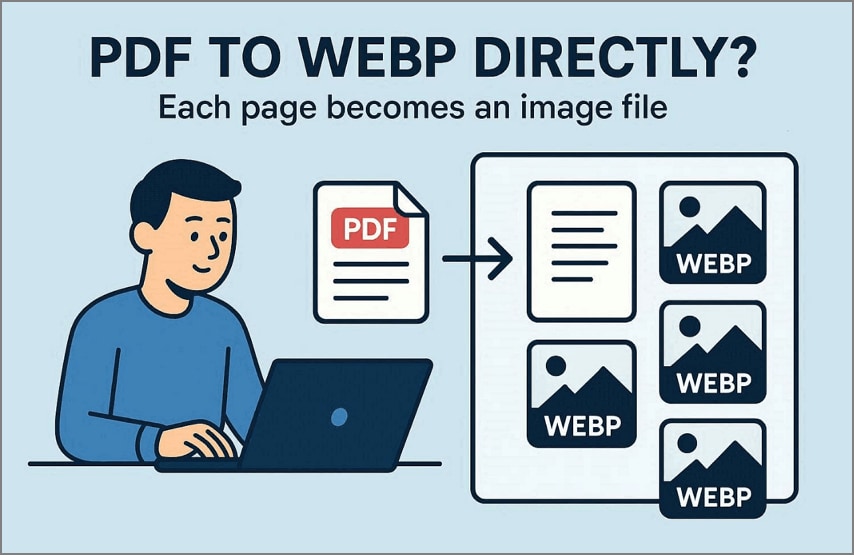 define pdf to webp conversion