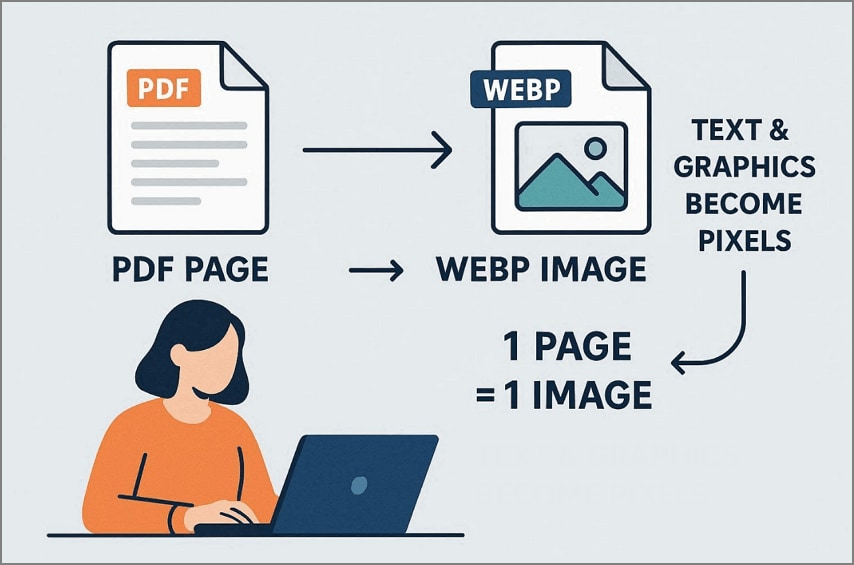 process behind pdf to webp