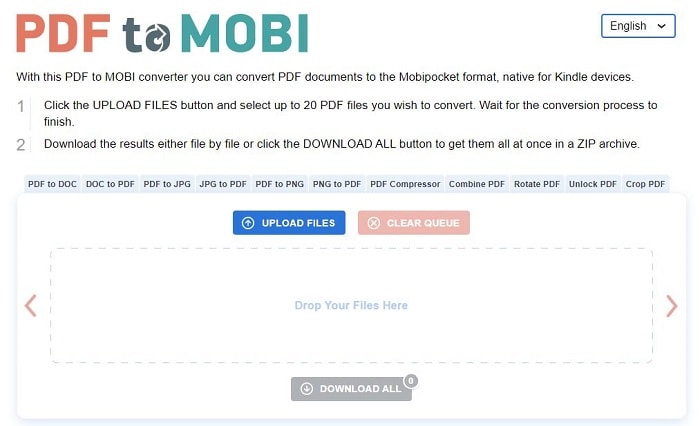 convertidor de pdf a mobi