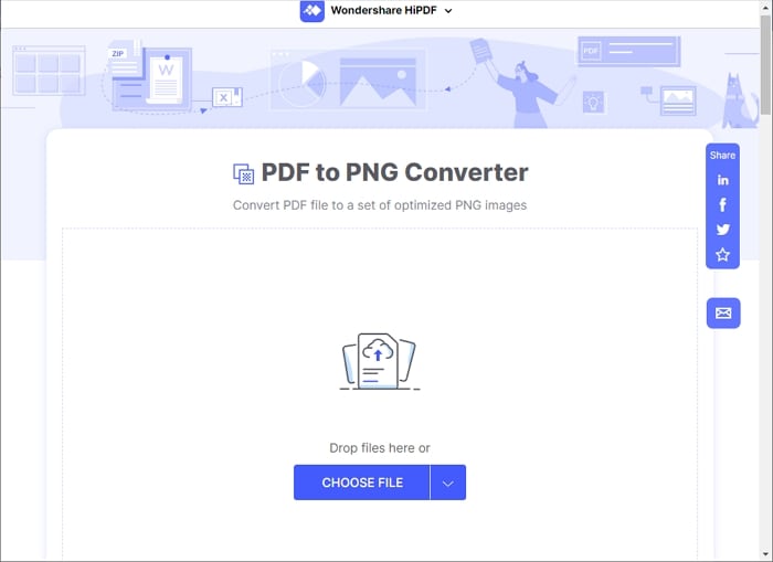 PDF to PNG Converter Online for free