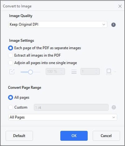 Converter PDF para JPG Off-line